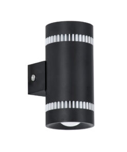 Alternative view of GloboStar® CANNONAL 60577 Φωτιστικό Τοίχου - Απλίκα Αρχιτεκτονικού Φωτισμού Εσωτερικού Χώρου Up & Down LED 10W 1150lm 30° AC 220-240V IP20 Μ5 x Π6.5 x Υ11cm - Θερμό Λευκό 2700K - Μαύρο με Λευκό - Bridgelux Chip - 3 Χρόνια Εγγύηση