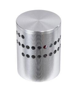 GloboStar® STAINS 60595 Φωτιστικό Τοίχου - Απλίκα Αρχιτεκτονικού Φωτισμού Εσωτερικού Χώρου LED 5W 400lm 360° AC 220-240V IP44 Φ5.5 x Υ7cm - Ψυχρό Λευκό 6000K - Ασημί Νίκελ Ματ - Bridgelux Chip - 3 Χρόνια Εγγύηση 10 60595 2