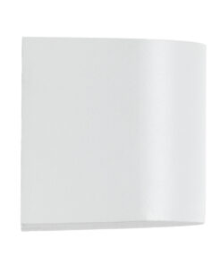 GloboStar® MURANO 60605 Φωτιστικό Τοίχου - Απλίκα Αρχιτεκτονικού Φωτισμού Εξωτερικού Χώρου Up or Down Αλουμινίου με Ντουί 1 x GU10 AC 220-240V Αδιάβροχο IP65 Μ8 x Π8 x Υ7cm - Λευκό - 5 Years Warranty 11 60605 3