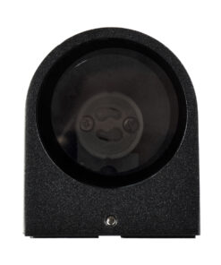 GloboStar® MURANO 60607 Φωτιστικό Τοίχου - Απλίκα Αρχιτεκτονικού Φωτισμού Εξωτερικού Χώρου Up or Down Αλουμινίου με Ντουί 1 x GU10 AC 220-240V Αδιάβροχο IP65 Μ8 x Π8 x Υ7cm - Μαύρο - 5 Years Warranty 12 60607 4