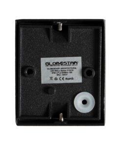 GloboStar® MURANO 60607 Φωτιστικό Τοίχου - Απλίκα Αρχιτεκτονικού Φωτισμού Εξωτερικού Χώρου Up or Down Αλουμινίου με Ντουί 1 x GU10 AC 220-240V Αδιάβροχο IP65 Μ8 x Π8 x Υ7cm - Μαύρο - 5 Years Warranty 13 60607 5