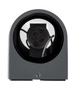 GloboStar® MURANO 60609 Φωτιστικό Τοίχου - Απλίκα Αρχιτεκτονικού Φωτισμού Εξωτερικού Χώρου Up & Down Αλουμινίου με Ντουί 2 x GU10 AC 220-240V Αδιάβροχο IP65 L15 x W8 x H6.8cm - Γκρι Ανθρακί - 5 Years Warranty 12 60609 4