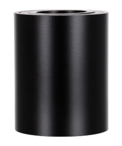 Alternative view of GloboStar® AKIRA 60617 Επιφανειακό Κινούμενο Στρόγγυλο Φωτιστικό Σποτ Αλουμινίου με Ντουί GU10 AC 220-240V IP44 Φ8 x Υ10cm - Μαύρο