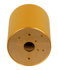 GloboStar® AKIRA 60620 Επιφανειακό Κινούμενο Στρόγγυλο Φωτιστικό Σποτ Αλουμινίου με Ντουί GU10 AC 220-240V IP44 Φ8 x Υ10cm - Χρυσό Βούρτσας 10 60620 4