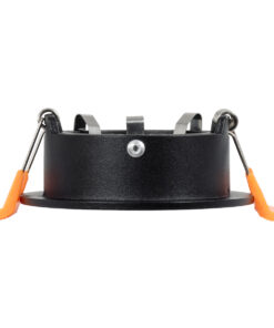 GloboStar® OMICRON 60631 Χωνευτό Στρόγγυλο Σποτ Οροφής για Λάμπα MR16/GU10 - IP20 - Χυτό Αλουμίνιο - Φ8.5 x Υ3cm - Μαύρο - 5 Years Warranty 13 60631 6