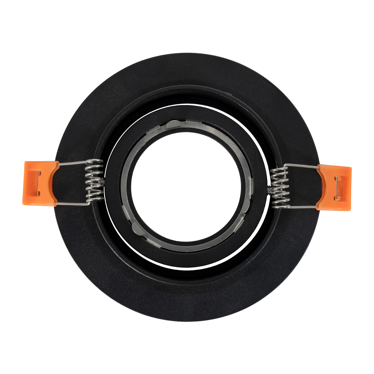 GloboStar® OMEGA 60633 Χωνευτό Κινούμενο Στρόγγυλο Σποτ Οροφής για Λάμπα MR16/GU10 - IP20 - Χυτό Αλουμίνιο - Φ10.5 x Υ2.2cm - Μαύρο - 5 Years Warranty 6 GloboStar® OMEGA 60633 Χωνευτό Κινούμενο Στρόγγυλο Σποτ Οροφής για Λάμπα MR16/GU10 - IP20 - Χυτό Αλουμίνιο - Φ10.5 x Υ2.2cm - Μαύρο - 5 Years Warranty - Image 4