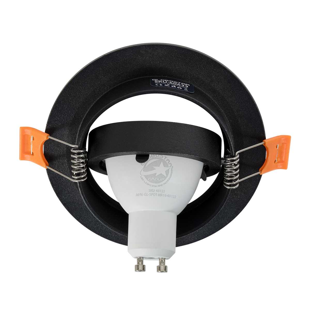 GloboStar® OMEGA 60633 Χωνευτό Κινούμενο Στρόγγυλο Σποτ Οροφής για Λάμπα MR16/GU10 - IP20 - Χυτό Αλουμίνιο - Φ10.5 x Υ2.2cm - Μαύρο - 5 Years Warranty 8 GloboStar® OMEGA 60633 Χωνευτό Κινούμενο Στρόγγυλο Σποτ Οροφής για Λάμπα MR16/GU10 - IP20 - Χυτό Αλουμίνιο - Φ10.5 x Υ2.2cm - Μαύρο - 5 Years Warranty - Image 6