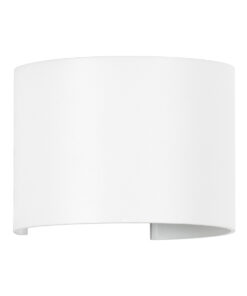 Alternative view of GloboStar® AXIS-R 60635 Φωτιστικό Τοίχου - Απλίκα Αρχιτεκτονικού Φωτισμού Εσωτερικού/Εξωτερικού Χώρου Up & Down LED 10W 1150lm 10 έως 60° AC 220-240V Αδιάβροχο IP65 Μ10 x Π10 x Υ10cm - Θερμό Λευκό 2700K - Λευκό - Bridgelux Chip - 3 Years Warranty