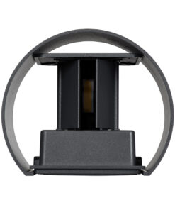 GloboStar® AXIS-R 60639 Φωτιστικό Τοίχου - Απλίκα Αρχιτεκτονικού Φωτισμού Εσωτερικού/Εξωτερικού Χώρου Up & Down LED 10W 1200lm 10 έως 60° AC 220-240V Αδιάβροχο IP65 Μ10 x Π10 x Υ10cm - Φυσικό Λευκό 4500K - Γκρι Ανθρακί- Bridgelux Chip - 3 Years Warranty 18 60639 6