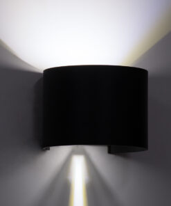 GloboStar® AXIS-R 60642 Φωτιστικό Τοίχου - Απλίκα Αρχιτεκτονικού Φωτισμού Εσωτερικού/Εξωτερικού Χώρου Up & Down LED 10W 1250lm 10 έως 60° AC 220-240V Αδιάβροχο IP65 Μ10 x Π10 x Υ10cm - Ψυχρό Λευκό 6000K - Γκρι Ανθρακί- Bridgelux Chip - 3 Years Warranty 22 60642 10