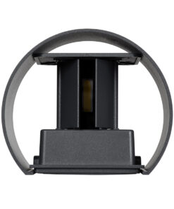 GloboStar® AXIS-R 60642 Φωτιστικό Τοίχου - Απλίκα Αρχιτεκτονικού Φωτισμού Εσωτερικού/Εξωτερικού Χώρου Up & Down LED 10W 1250lm 10 έως 60° AC 220-240V Αδιάβροχο IP65 Μ10 x Π10 x Υ10cm - Ψυχρό Λευκό 6000K - Γκρι Ανθρακί- Bridgelux Chip - 3 Years Warranty 18 60642 6