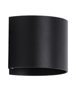 GloboStar® AXIS-R 60643 Φωτιστικό Τοίχου - Απλίκα Αρχιτεκτονικού Φωτισμού Εσωτερικού/Εξωτερικού Χώρου Up & Down LED 10W 1250lm 10 έως 60° AC 220-240V Αδιάβροχο IP65 Μ10 x Π10 x Υ10cm - Ψυχρό Λευκό 6000K - Μαύρο - Bridgelux Chip - 3 Years Warranty 16 60643 4