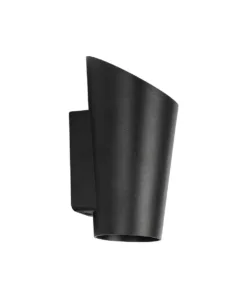 GLOBOSTAR® GANETTI 60671 Μοντέρνο Φωτιστικό Τοίχου - Απλίκα LED 10W 1250lm 60° AC 220-240V Αδιάβροχο IP65 Θερμό Λευκό 2700K - Bridgelux COB Chip & TÜV SÜD Driver - Μαύρο Ματ - Μ9.5 x Π11 x Υ19cm - 5 Χρόνια Εγγύηση 12 60671 4