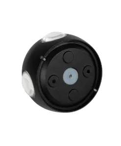 GLOBOSTAR® VEGA 60673 Μοντέρνο Φωτιστικό Τοίχου - Απλίκα LED 12W 1500lm 30° AC 220-240V Αδιάβροχο IP65 Θερμό Λευκό 2700K - Bridgelux COB Chip & TÜV SÜD Driver - Μαύρο Ματ - Μ10 x Π7.5 x Υ10cm - 5 Χρόνια Εγγύηση 11 60673 4