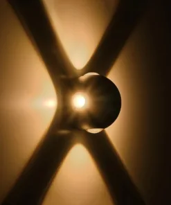 GLOBOSTAR® VEGA 60673 Μοντέρνο Φωτιστικό Τοίχου - Απλίκα LED 12W 1500lm 30° AC 220-240V Αδιάβροχο IP65 Θερμό Λευκό 2700K - Bridgelux COB Chip & TÜV SÜD Driver - Μαύρο Ματ - Μ10 x Π7.5 x Υ10cm - 5 Χρόνια Εγγύηση 14 60673 7