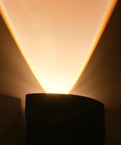 GLOBOSTAR® SIXOAD 60676 Μοντέρνο Φωτιστικό Τοίχου - Απλίκα LED 4W 500lm 30° AC 220-240V Αδιάβροχο IP65 Θερμό Λευκό 2700K - CREE XPE Chip & TÜV SÜD Driver - Μαύρο Ματ - Μ8.5 x Π3.5 x Υ8cm - 5 Χρόνια Εγγύηση 18 60676 9