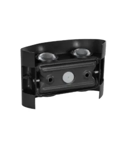 GLOBOSTAR® SIXOAD 60677 Μοντέρνο Φωτιστικό Τοίχου - Απλίκα LED 8W 1000lm 30° AC 220-240V Αδιάβροχο IP65 Θερμό Λευκό 2700K - CREE XPE Chip & TÜV SÜD Driver - Μαύρο Ματ - Μ12 x Π4 x Υ8cm - 5 Χρόνια Εγγύηση 12 60677 4