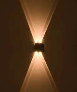 GLOBOSTAR® SIXOAD 60677 Μοντέρνο Φωτιστικό Τοίχου - Απλίκα LED 8W 1000lm 30° AC 220-240V Αδιάβροχο IP65 Θερμό Λευκό 2700K - CREE XPE Chip & TÜV SÜD Driver - Μαύρο Ματ - Μ12 x Π4 x Υ8cm - 5 Χρόνια Εγγύηση 15 60677 9