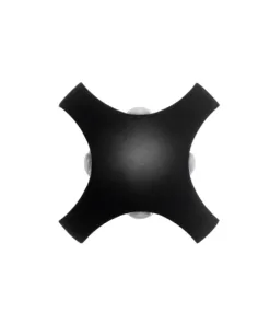 Alternative view of GLOBOSTAR® SPARK 60683 Μοντέρνο Φωτιστικό Τοίχου - Απλίκα LED 8W 1000lm 30° AC 220-240V Αδιάβροχο IP65 Θερμό Λευκό 2700K - CREE XPE Chip & TÜV SÜD Driver - Μαύρο Ματ - Μ14.5 x Π5 x Υ14.5cm - 5 Χρόνια Εγγύηση