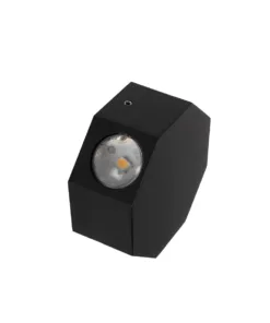 GLOBOSTAR® HIKARI 60687 Μοντέρνο Φωτιστικό Τοίχου - Απλίκα LED 8W 1000lm 30° AC 220-240V Αδιάβροχο IP65 Θερμό Λευκό 2700K - CREE XPE Chip & TÜV SÜD Driver - Μαύρο Ματ - Μ10 x Π4 x Υ10cm - 5 Χρόνια Εγγύηση 14 60687 5