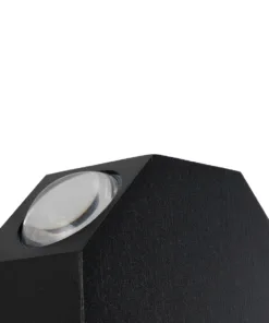 GLOBOSTAR® HIKARI 60687 Μοντέρνο Φωτιστικό Τοίχου - Απλίκα LED 8W 1000lm 30° AC 220-240V Αδιάβροχο IP65 Θερμό Λευκό 2700K - CREE XPE Chip & TÜV SÜD Driver - Μαύρο Ματ - Μ10 x Π4 x Υ10cm - 5 Χρόνια Εγγύηση 15 60687 6