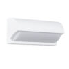 GloboStar® GLOBOSTAR® HORIZON 60691 Μοντέρνο Φωτιστικό Τοίχου - Απλίκα LED 15W 1575lm 120° AC 220-240V Αδιάβροχο IP65 Φυσικό Λευκό 4500K - Bridgelux SMD Chip - Λευκό Ματ - Μ23.5 x Π11 x Υ10cm - 3 Χρόνια Εγγύηση