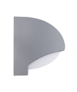 GLOBOSTAR® HORIZON 60692 Μοντέρνο Φωτιστικό Τοίχου - Απλίκα LED 15W 1575lm 120° AC 220-240V Αδιάβροχο IP65 Φυσικό Λευκό 4500K - Bridgelux SMD Chip - Γκρι Ματ - Μ23.5 x Π11 x Υ10cm - 3 Χρόνια Εγγύηση 11 60692 4