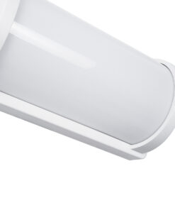 GLOBOSTAR® CELESTIAL 60694 Μοντέρνο Φωτιστικό Τοίχου - Απλίκα LED 15W 1575lm 120° AC 220-240V Αδιάβροχο IP65 Φυσικό Λευκό 4500K - Bridgelux SMD Chip - Λευκό Ματ - Μ26 x Π9 x Υ13.5cm - 3 Χρόνια Εγγύηση 11 60694 5