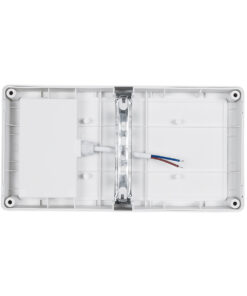 GLOBOSTAR® CELESTIAL 60694 Μοντέρνο Φωτιστικό Τοίχου - Απλίκα LED 15W 1575lm 120° AC 220-240V Αδιάβροχο IP65 Φυσικό Λευκό 4500K - Bridgelux SMD Chip - Λευκό Ματ - Μ26 x Π9 x Υ13.5cm - 3 Χρόνια Εγγύηση 12 60694 6