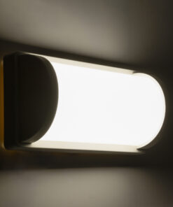 GLOBOSTAR® CELESTIAL 60694 Μοντέρνο Φωτιστικό Τοίχου - Απλίκα LED 15W 1575lm 120° AC 220-240V Αδιάβροχο IP65 Φυσικό Λευκό 4500K - Bridgelux SMD Chip - Λευκό Ματ - Μ26 x Π9 x Υ13.5cm - 3 Χρόνια Εγγύηση 13 60694 7