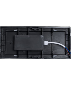 GLOBOSTAR® CITYSCAPE 60699 Μοντέρνο Φωτιστικό Τοίχου - Απλίκα LED 18W 1890lm 120° AC 220-240V Αδιάβροχο IP65 Φυσικό Λευκό 4500K - Bridgelux SMD Chip - Μαύρο Ματ - Μ23.5 x Π11 x Υ10cm - 3 Χρόνια Εγγύηση 12 60699 6