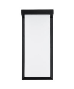 Alternative view of GLOBOSTAR® LOFT 60758 Μοντέρνο Φωτιστικό Τοίχου - Απλίκα LED 18W 1890lm 120° AC 220-240V Αδιάβροχο IP65 Φυσικό Λευκό 4500K - Bridgelux SMD Chip - Μαύρο Ματ - Μ24.5 x Π11 x Υ9.5cm - 3 Χρόνια Εγγύηση