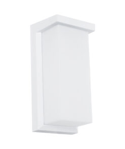 GloboStar® GLOBOSTAR® LOFT 60760 Μοντέρνο Φωτιστικό Τοίχου - Απλίκα LED 18W 1890lm 120° AC 220-240V Αδιάβροχο IP65 Φυσικό Λευκό 4500K - Bridgelux SMD Chip - Λευκό Ματ - Μ24.5 x Π11 x Υ9.5cm - 3 Χρόνια Εγγύηση