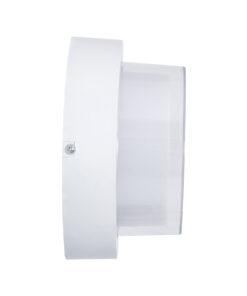 GLOBOSTAR® NEXUS 60763 Φωτιστικό Τοίχου - Απλίκα Εσωτερικού/Εξωτερικού Χώρου LED 10W 1050lm 120° AC175-265V Αδιάβροχο IP65 - Πλαστικό Σώμα - Φυσικό λευκό 4500K - Φ17 x Υ9cm - Λευκό - Bridgelux Chip - 3 Χρόνια Εγγύηση 11 60763 4