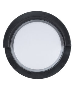 Alternative view of GLOBOSTAR® APEX 60764 Φωτιστικό Τοίχου - Απλίκα Εσωτερικού/Εξωτερικού Χώρου LED 10W 1050lm 120° AC175-265V Αδιάβροχο IP65 - Πλαστικό Σώμα - Φυσικό λευκό 4500K - Φ17 x Υ9cm - Μαύρο - Bridgelux Chip - 3 Χρόνια Εγγύηση