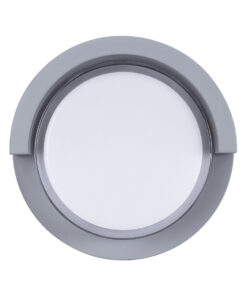 Alternative view of GLOBOSTAR® APEX 60765 Φωτιστικό Τοίχου - Απλίκα Εσωτερικού/Εξωτερικού Χώρου LED 10W 1050lm 120° AC175-265V Αδιάβροχο IP65 - Πλαστικό Σώμα - Φυσικό λευκό 4500K - Φ17 x Υ9cm - Γκρι - Bridgelux Chip - 3 Χρόνια Εγγύηση