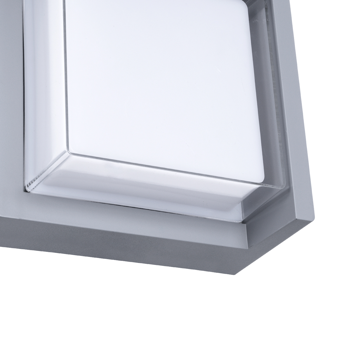 GLOBOSTAR® APEX 60771 Φωτιστικό Τοίχου - Απλίκα Εσωτερικού/Εξωτερικού Χώρου LED 10W 1050lm 120° AC175-265V Αδιάβροχο IP65 - Πλαστικό Σώμα - Φυσικό λευκό 4500K - Μ17 x Π17 x Υ9cm - Γκρι - Bridgelux Chip - 3 Χρόνια Εγγύηση 7 GLOBOSTAR® APEX 60771 Φωτιστικό Τοίχου - Απλίκα Εσωτερικού/Εξωτερικού Χώρου LED 10W 1050lm 120° AC175-265V Αδιάβροχο IP65 - Πλαστικό Σώμα - Φυσικό λευκό 4500K - Μ17 x Π17 x Υ9cm - Γκρι - Bridgelux Chip - 3 Χρόνια Εγγύηση - Image 5