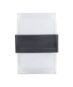 Alternative view of GLOBOSTAR® EMPIRE 60779  Φωτιστικό Τοίχου - Απλίκα Εσωτερικού/Εξωτερικού Χώρου LED 10W 1050lm 120° AC175-265V Αδιάβροχο IP65 - Πλαστικό Σώμα - Θερμό λευκό 2700K - Μ10.5 x Π9 x Υ13cm - Μαύρο - Bridgelux Chip - 3 Χρόνια Εγγύηση