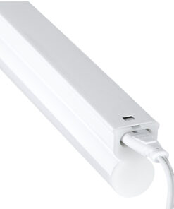 GloboStar® TUBO 60785 Γραμμικό Φωτιστικό Οροφής Linear LED Τύπου T5 Επεκτεινόμενο 5.5W 539lm 180° AC 220-240V IP20 Πάγκου Κουζίνας με Διακόπτη On/Off Μ30 x Π2.2 x Υ3.5cm Φυσικό Λευκό 4500K - Λευκό - 3 Years Warranty 15 60785 6