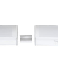 GloboStar® TUBO 60787 Γραμμικό Φωτιστικό Οροφής Linear LED Τύπου T5 Επεκτεινόμενο 9W 900lm 180° AC 220-240V IP20 Πάγκου Κουζίνας με Διακόπτη On/Off Μ60 x Π2.2 x Υ3.5cm Ψυχρό Λευκό 6000K - Λευκό - 3 Years Warranty 20 60787 9