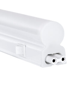 GloboStar® TUBO 60789 Γραμμικό Φωτιστικό Οροφής Linear LED Τύπου T5 Επεκτεινόμενο 9W 864lm 180° AC 220-240V IP20 Πάγκου Κουζίνας με Διακόπτη On/Off Μ60 x Π2.2 x Υ3.5cm Θερμό Λευκό 2700K - Λευκό - 3 Years Warranty 17 60789 8