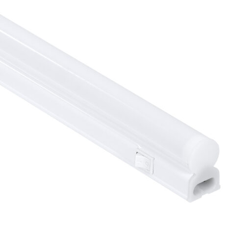 GloboStar® GloboStar® TUBO 60790 Γραμμικό Φωτιστικό Οροφής Linear LED Τύπου T5 Επεκτεινόμενο 18W 1800lm 180° AC 220-240V IP20 Πάγκου Κουζίνας με Διακόπτη On/Off Μ120 x Π2.2 x Υ3.5cm Ψυχρό Λευκό 6000K - Λευκό - 3 Years Warranty