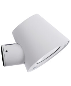 GloboStar® GARDENIA 60797 Φωτιστικό Τοίχου - Απλίκα Αρχιτεκτονικού Φωτισμού Εσωτερικού/Εξωτερικού Χώρου Up or Down LED 7W 700lm 60° AC220-240V Αδιάβροχο IP65 - Σώμα Αλουμινίου & Tempered Glass - Μ9.5 x Π13 x Υ7.7cm - Θερμό Λευκό 2700K - Λευκό - Bridgelux Chip - 5 Years Warranty 13 60797 4