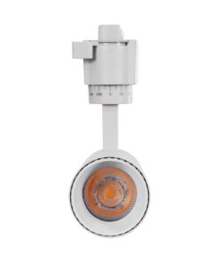 GloboStar® LUGANO 60801 Μονοφασικό Φωτιστικό Σποτ Ράγας LED 10W 1250lm 36° Acrylic HQ LENS AC 220-240V IP20 Φ4.5 x Υ19cm Φυσικό Λευκό 4500K - EUROTRACK® System 1L+1N - Λευκό - Bridgelux Chip - TÜV Certified Driver - 5 Χρόνια Εγγύηση 17 60801 6