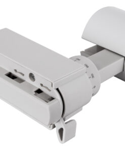 GloboStar® LUGANO 60801 Μονοφασικό Φωτιστικό Σποτ Ράγας LED 10W 1250lm 36° Acrylic HQ LENS AC 220-240V IP20 Φ4.5 x Υ19cm Φυσικό Λευκό 4500K - EUROTRACK® System 1L+1N - Λευκό - Bridgelux Chip - TÜV Certified Driver - 5 Χρόνια Εγγύηση 19 60801 8