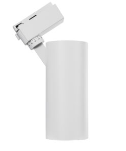 GloboStar® LUGANO 60813 Μονοφασικό Φωτιστικό Σποτ Ράγας LED 30W 3750lm 36° Acrylic HQ LENS AC 220-240V IP20 Φ7.5 x Υ22.7cm Φυσικό Λευκό 4500K - EUROTRACK® System 1L+1N - Λευκό - Bridgelux Chip - TÜV Certified Driver - 5 Χρόνια Εγγύηση 15 60813 4