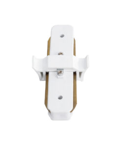 Alternative view of GloboStar® 2L-EUROTRACK 60848 Αντάπτορας Ι(Γιώτα) - Μονοφασικός 2 Καλωδίων για όλες τις Ράγες EUROTRACK AC 220-240V Μ8 x Π4 x Υ2cm - EUROTRACK® System 1L+1N - Θερμοπλαστικό - Λευκό - 5 Χρόνια Εγγύηση