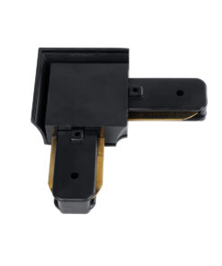 Alternative view of Globostar 60851 Αντάπτορας L (Ελ) - Μονοφασικός 2 Καλωδίων για όλες τις Ράγες EUROTRACK AC 220-240V IP20 Μ6.5 x Π6.5 x Υ1.7cm - EUROTRACK® System 1L+1N - Θερμοπλαστικό - Μαύρο - 5 Χρόνια Εγγύηση