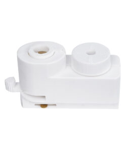 Alternative view of Globostar 2L-EUROTRACK 60856 Αντάπτορας Κρέμασης Φωτιστικού - Μονοφασικός 2 Καλωδίων για όλες τις Ράγες EUROTRACK AC 220-240V IP20 Μ7 x Π3 x Υ4cm - EUROTRACK® System 1L+1N - Θερμοπλαστικό - Λευκό - 5 Χρόνια Εγγύηση