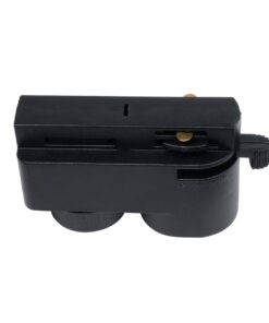 Globostar 2L-EUROTRACK 60857 Αντάπτορας Κρέμασης Φωτιστικού - Μονοφασικός 2 Καλωδίων για όλες τις Ράγες EUROTRACK AC 220-240V IP20 Μ7 x Π3 x Υ4cm - EUROTRACK® System 1L+1N - Θερμοπλαστικό - Μαύρο - 5 Χρόνια Εγγύηση 6 60857 4